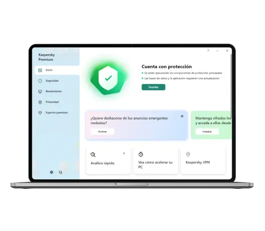 Kaspersky Premium: protección en tiempo real